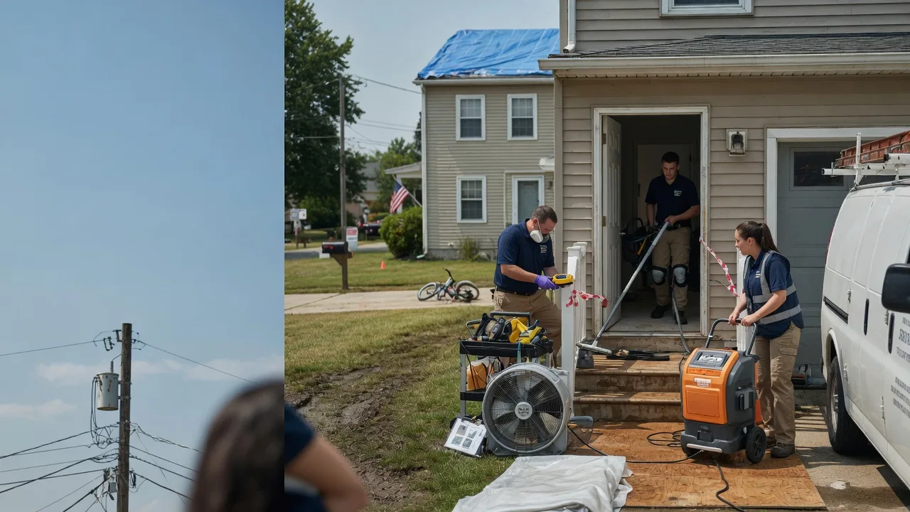 Water Damage Repair in Scotrun, PA near me